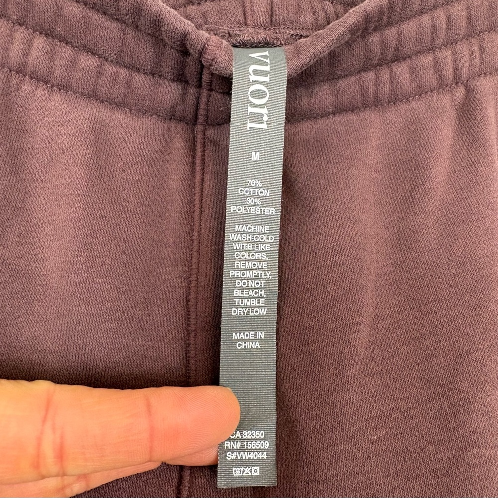 Vuori Sedona Wide Leg Sweatpants in Chestnut Sz M - Picture 4 of 11